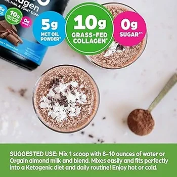 Orgain keto collagen protein powder - 0.88 Pound
