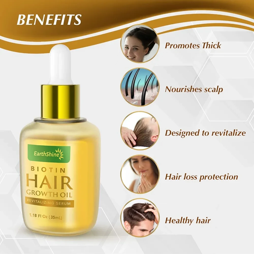 Hair Growth Serum for Men and Women 1.18 Oz (35 mL)