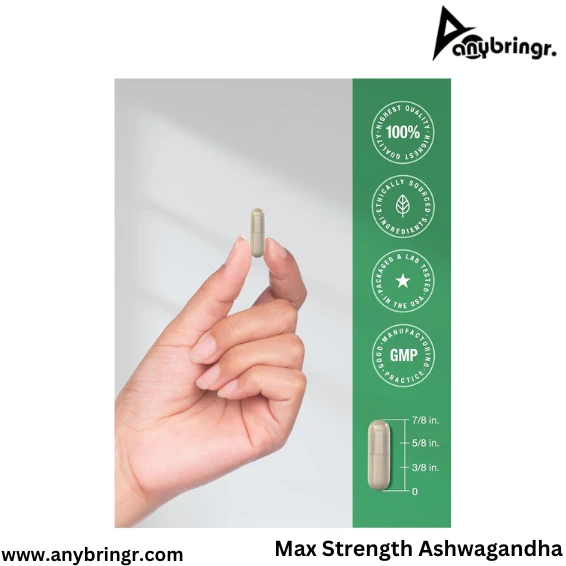Horbaach Max Strength Ashwagandha 120 Capsules BD
