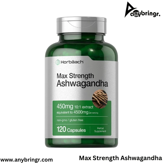 Horbaach Max Strength Ashwagandha 120 Capsules BD