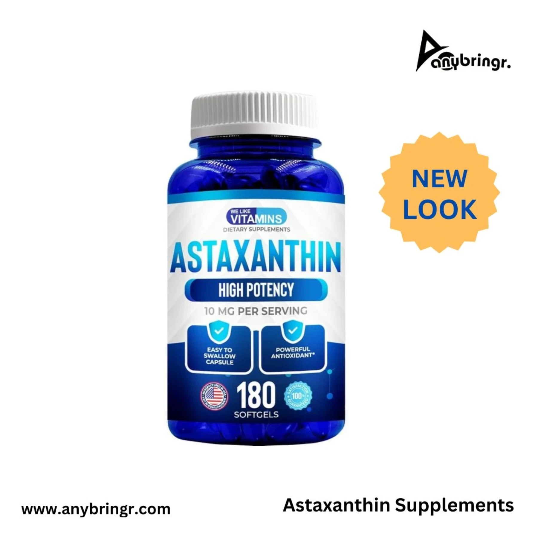 Astaxanthin 10mg Softgel ...